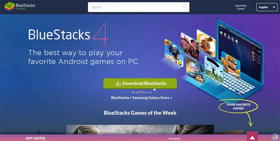 running android tv apps on bluestacks