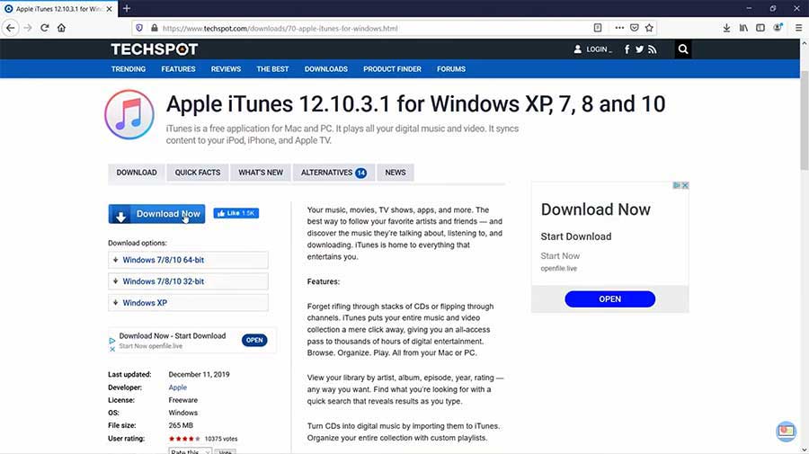 download itunes for windows 8 free